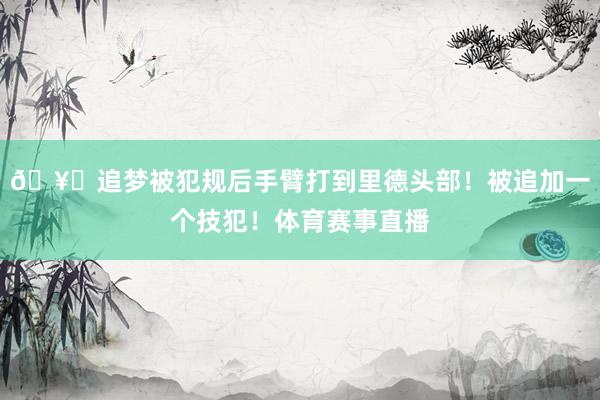 🥊追梦被犯规后手臂打到里德头部！被追加一个技犯！体育赛事直播