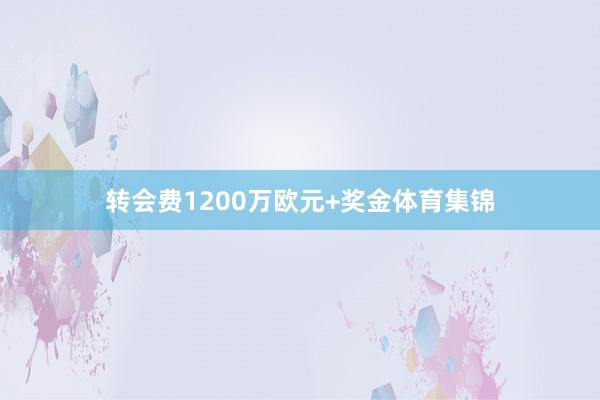 转会费1200万欧元+奖金体育集锦
