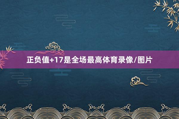 正负值+17是全场最高体育录像/图片
