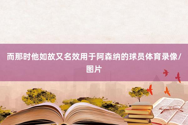 而那时他如故又名效用于阿森纳的球员体育录像/图片