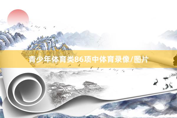 青少年体育类86项中体育录像/图片