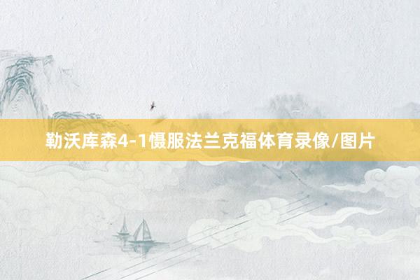 勒沃库森4-1慑服法兰克福体育录像/图片