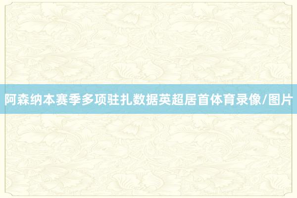 阿森纳本赛季多项驻扎数据英超居首体育录像/图片