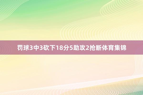 罚球3中3砍下18分5助攻2抢断体育集锦