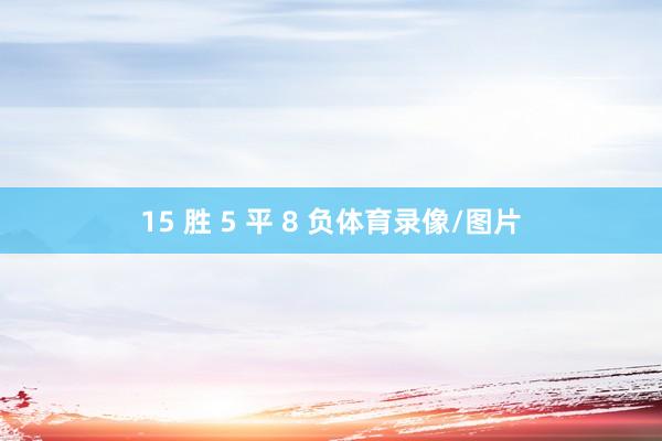 15 胜 5 平 8 负体育录像/图片