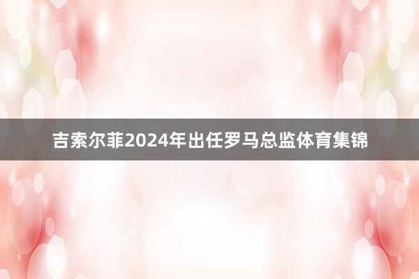 吉索尔菲2024年出任罗马总监体育集锦