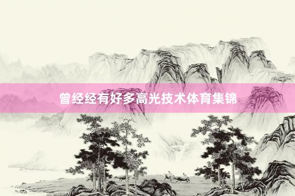 曾经经有好多高光技术体育集锦