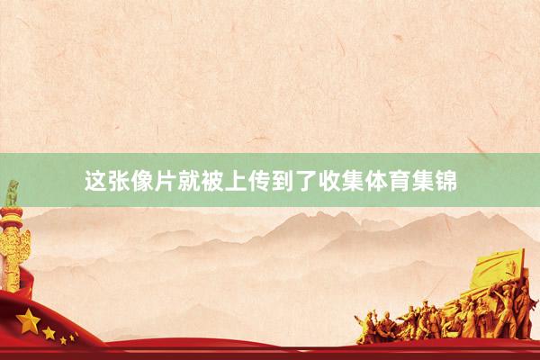 这张像片就被上传到了收集体育集锦