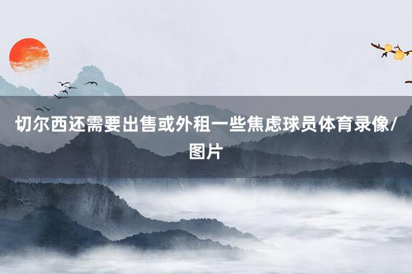 切尔西还需要出售或外租一些焦虑球员体育录像/图片
