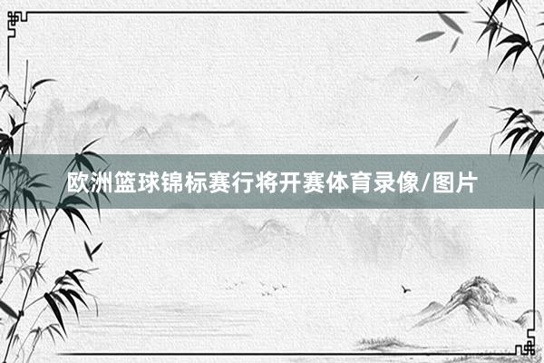 欧洲篮球锦标赛行将开赛体育录像/图片